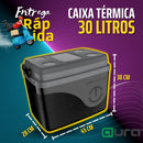 Caixa Térmica Cooler Floripa 30 Litros 45 Latas Com Alça Unitermi