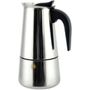 Cafeteira Italiana Unitermi de Inox Café Expresso 6 Xícaras Cafeteira Italiana Splendore