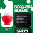 Pipoqueira De Silicone Dobrável Para Micro-ondas Com Tampa Balde Pipoca