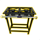 Fogão Standard Alta Pressão Industrial 2 Bocas Completo Com Kit de Alta Pressão