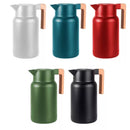 Garrafa Térmica 1 Litro Café Chá Nórdica Lund Com Cabo Madeira