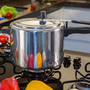 Panela de Pressão 2,5 Litros em Alumínio Resistente Fortlar Polida Fechamento Interno