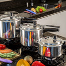 Panela de Pressão 2,5 Litros em Alumínio Resistente Fortlar Polida Fechamento Interno