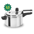 Panela de Pressão 2,5 Litros em Alumínio Resistente Fortlar Polida Fechamento Interno