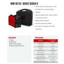 Máquina Inversora de Solda WMI 161 ED Com Maleta Bambozzi