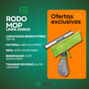 Mop Spray com Reservatório 250ml Vidro Rodo 3 Em 1 Limpeza em Geral Vidro Janela