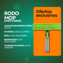 Mop Spray com Reservatório 250ml Vidro Rodo 3 Em 1 Limpeza em Geral Vidro Janela