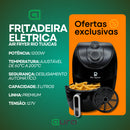 Fritadeira Elétrica Sem Óleo Air Fryer 3l 127v Rio Tijucas