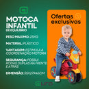 Moto Equilíbrio Totokross Infantil Motoca Bebe Criança Sem Pedal