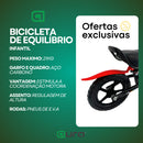 Bicicleta Equilíbrio Bike Sem Pedal Aro 12 Menino Criança