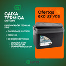 Caixa Térmica Cooler Floripa 30 L Com Alça 45 Latas Unitermi