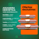Conjunto de Assadeiras Retangulares em Vidro Borossilicato 3 Peças