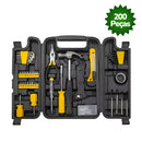 Kit de Ferramentas com Maleta Resistente 200 Peças