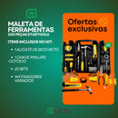Kit de Ferramentas com Maleta Resistente 200 Peças