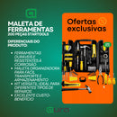 Kit de Ferramentas com Maleta Resistente 200 Peças
