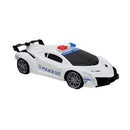 Carrinho de Controle Remoto Brinquedo Super Carro de Policia Carrinho Força Tática ou Ferrari