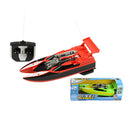 Barco Lancha Controle Remoto Sem fio Alcance 3 Metros Criança Píscina Lagos