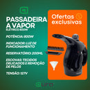Passadeira A Vapor Passar Roupa 127v 200ml Tira Amasso Portátil