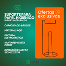 Porta Suporte Papel Higiênico De Chão 3 ou 4 Rolos Papeleiro Banheiro Casa