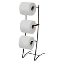 Porta Suporte Papel Higiênico De Chão 3 ou 4 Rolos Papeleiro Banheiro Casa