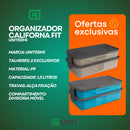 Marmita Termica Fitness Com Divisória Fit Califórnia Unitermi Com Talheres Promoção