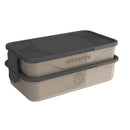 Marmita Termica Fitness Com Divisória Fit Califórnia Unitermi Com Talheres Promoção