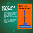 Rodo Mop Espregão Fácil Auto Torção Refil Em Espuma