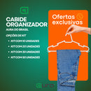 kit 50 Cabides Acrílico Adulto Aura do Brasil Reforçado