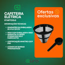 Cafeteira Elétrica Startools Jarra De Vidro 15 Xícaras 600ml 127v