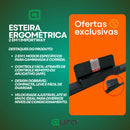 Esteira Ergométrica 2x1 Dobrável Importway 127v 10km/h 120kg Cor Preto