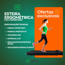 Esteira Ergométrica 2x1 Dobrável Importway 127v 10km/h 120kg Cor Preto