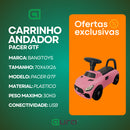Carrinho Andador Infantil Pacer Gtf Primeiros Passos Bebê USB Criança Brinquedo