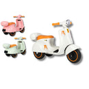 Moto Eletrica Scoteer Cubi Joy 6V Lambreta com Bluetooth Entrada Usb Luz Led Crianças Brinquedo