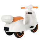 Moto Eletrica Scoteer Cubi Joy 6V Lambreta com Bluetooth Entrada Usb Luz Led Crianças Brinquedo