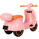 Moto Eletrica Scoteer Cubi Joy 6V Lambreta com Bluetooth Entrada Usb Luz Led Crianças Brinquedo