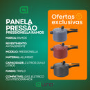 Panela de Pressão Ramos Pressionella 2 Litros ou 4,5 Litros Alumínio