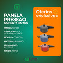 Panela De Pressão Ramos Fechamento Externo 6 Litros Antiaderente