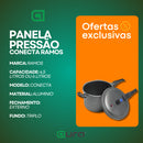Panela De Pressão Ramos Fechamento Externo 6 Litros Antiaderente