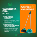 Kit  de Limpeza Duas Peças Pá e Vassoura de Lixo