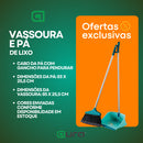 Kit  de Limpeza Duas Peças Pá e Vassoura de Lixo