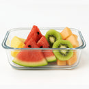 Conjunto 10 Potes 640ml Vidro Hermético Borossilicato 4 Travas Marmita