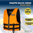 Colete Salva Vidas Flutuação Pesca Pescaria Wave Joga