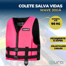 Colete Salva Vidas Flutuação Pesca Pescaria Wave Joga