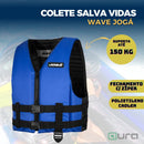 Colete Salva Vidas Flutuação Pesca Pescaria Wave Joga
