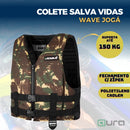 Colete Salva Vidas Flutuação Pesca Pescaria Wave Joga