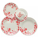 Aparelho de jantar cerâmica 20 peças jogo completo Biona . Prato fundo, prato raso, sobremesa, xicara e pires