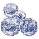 Aparelho de jantar cerâmica 20 peças jogo completo Biona . Prato fundo, prato raso, sobremesa, xicara e pires