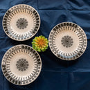 Aparelho de jantar cerâmica 16 peças jogo completo Biona Oxford