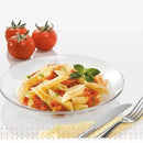 Jogo De Prato Fundo Vidro Transparente Kit 12 Unidades