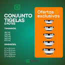 Kit Conjunto De Potes 10 Peças Vidro Resistente Organizadores De Cozinha Multiuso